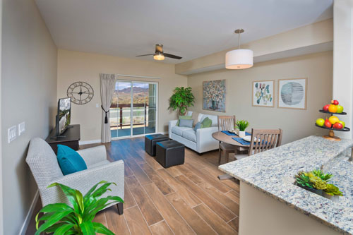 Independent Living Facility - Living Room