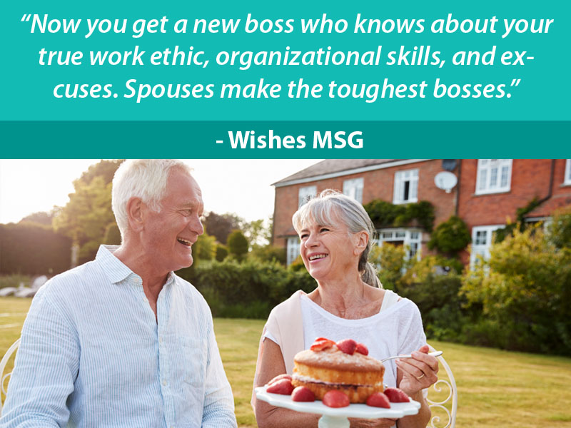 Funny Retirement Wishes for Boss