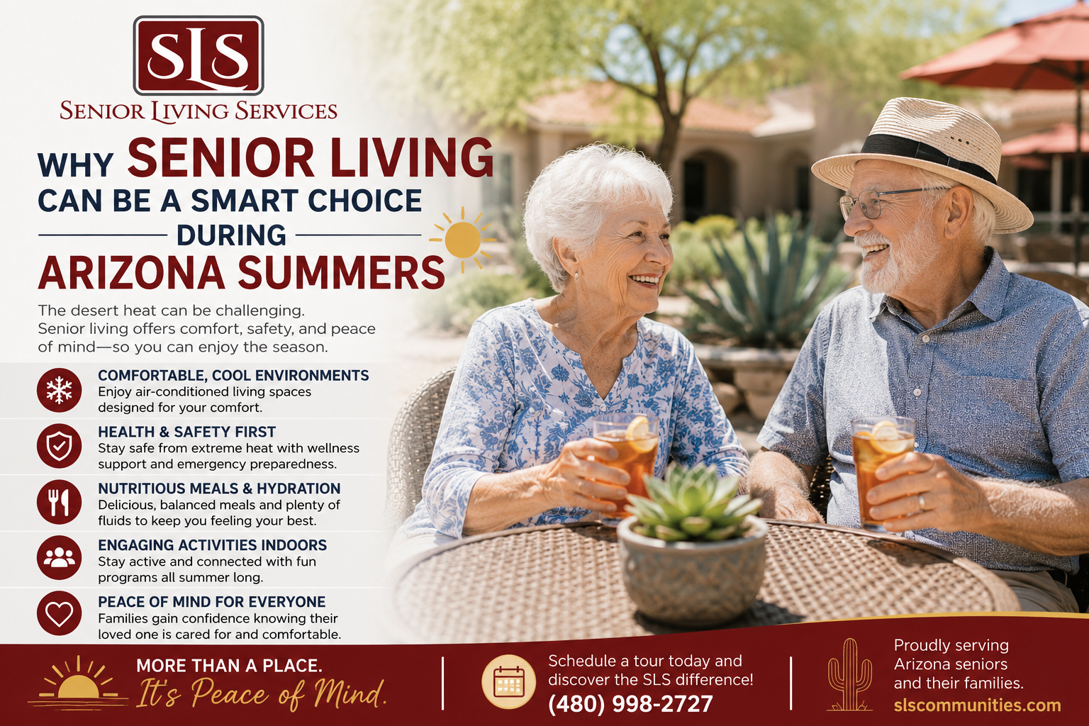 Why Independent Living In Mesa Makes Sense During The Summer